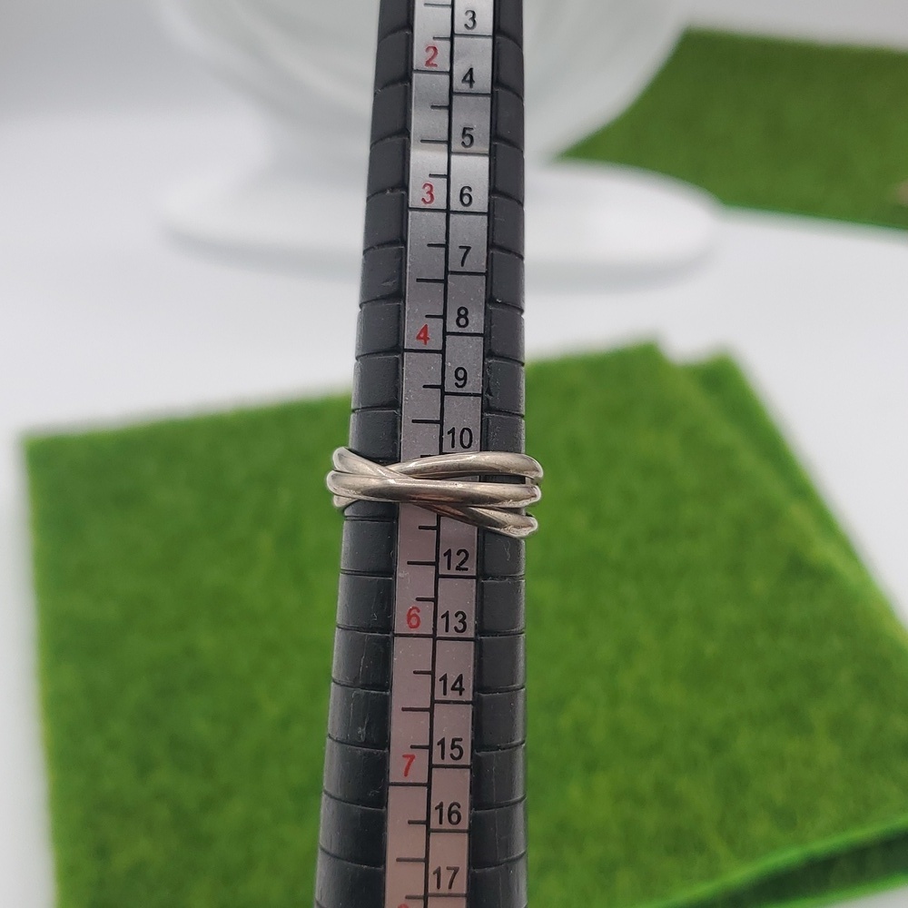 Stacked Ring Size 5 R804 - Picture 2 of 2